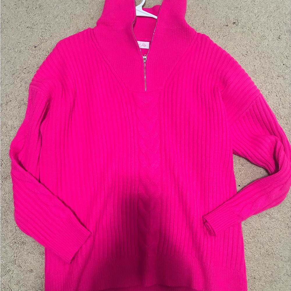 Pink Lily pink sweater